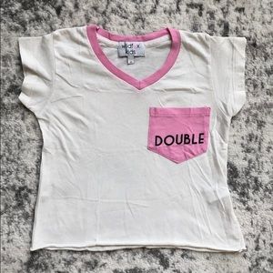 Wildfox kids pocket Tee – size 4
